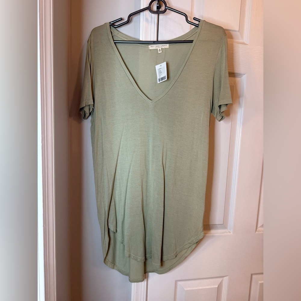 Truly Madly Deeply V-Neck T Shirt